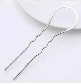 10pcs/lot 105mm U Shape Hairpins Hair Sticks Hair Pin Hairpin Hair Wear Findings DIY Vintage Jewelry accessories