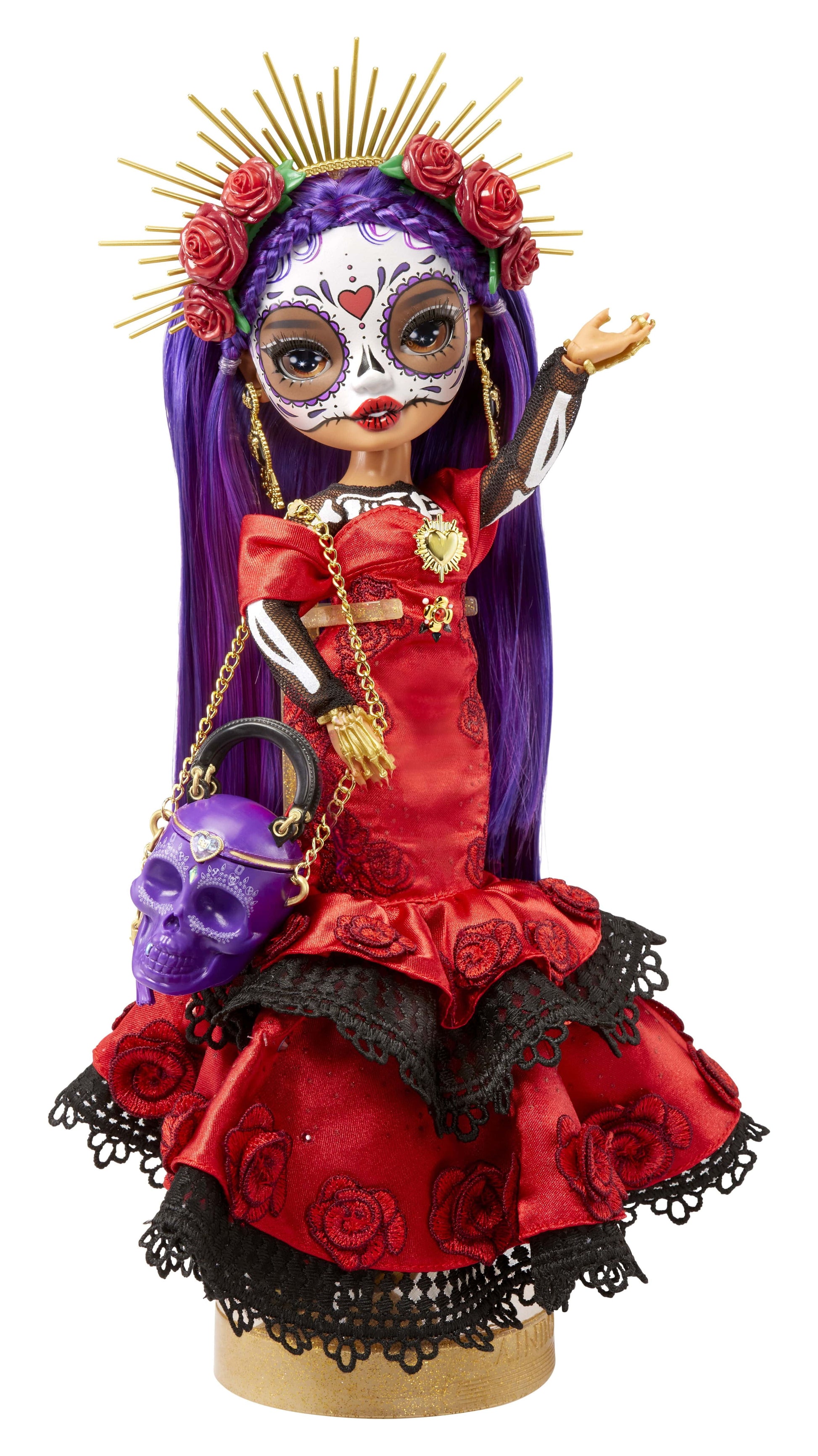 2022 Celebration Edition Maria Garcia Día De Los Muertos Collector Fashion Doll, Ages 4 & Up