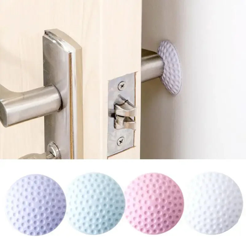 Kitchen Gadgets Accessories Mute Door Lock Wall Protective Pad Home Fenders Protection Creative Styling Home Decoration