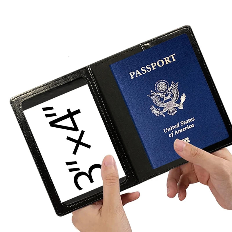 Passport Holder 👍 (Wallet Cover) 🎁 Travel Essentials 🚙 RFID Blocking💯 Leather Style!✅