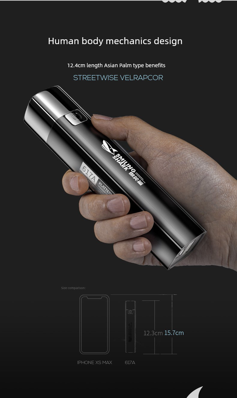 Power Torch Small Ultra-Long Life Battery Portable Remote Mini Charging Super Bright Outdoor Xenon Lamp Led for Students