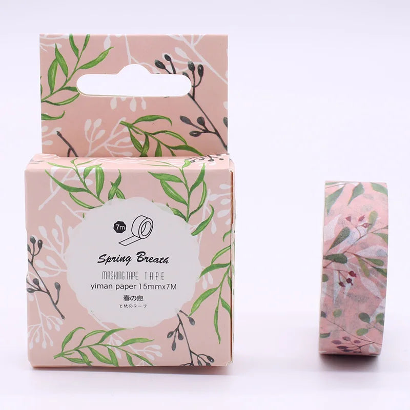 Washi Tape DIY Scrapbooking Paper Sticker Label Masking Tape Album Diary Decoration Stationery Tapes