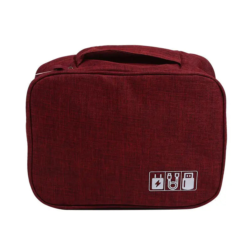 Cable Storage Bag Organizer Digital Electronic Organizer Portable USB Data Line Charger Plug Storage Bags Travel Cable Organizer