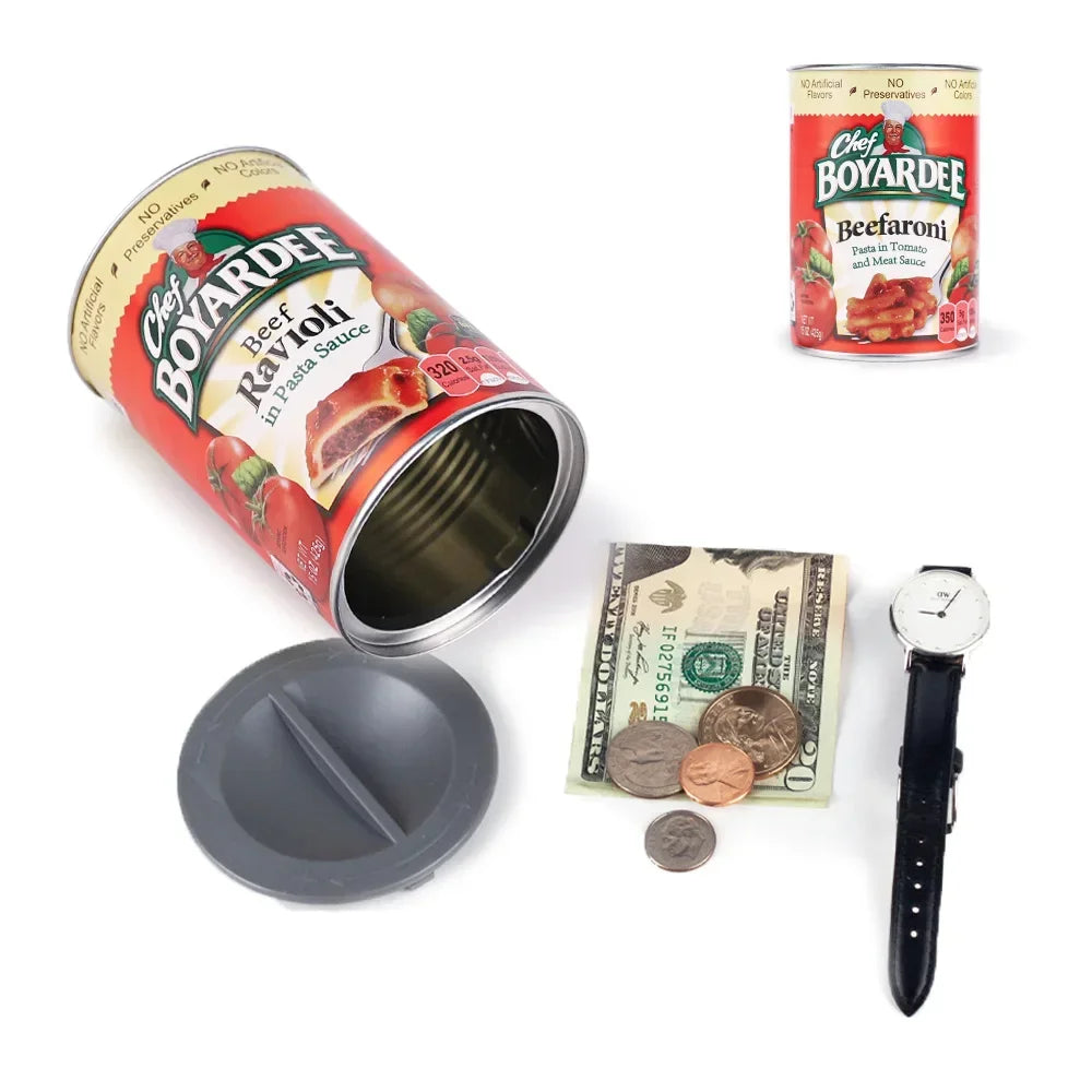 Corn Can Fun Safe Hidden Safe Compartment Diversion Safe Food Cans Secret Stash Hiding Container Kitchen Hide Cash Hidden