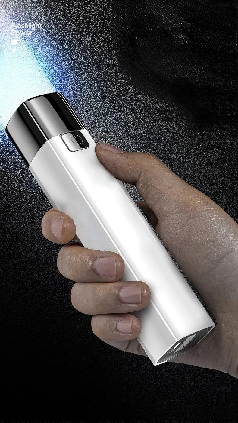 3 Modes Portable 2 IN 1 Ultra Bright G3 Tactical LED Flashlight Mini Outdoor Lighting Power Bank Flashlight With USB Charging Ca