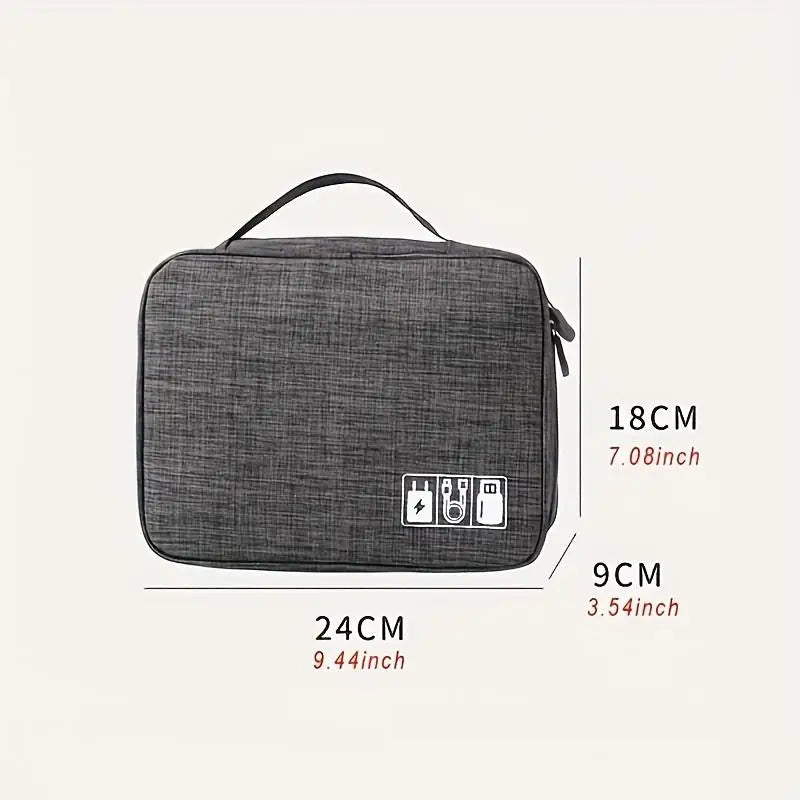 Cable Storage Bag Organizer Digital Electronic Organizer Portable USB Data Line Charger Plug Storage Bags Travel Cable Organizer
