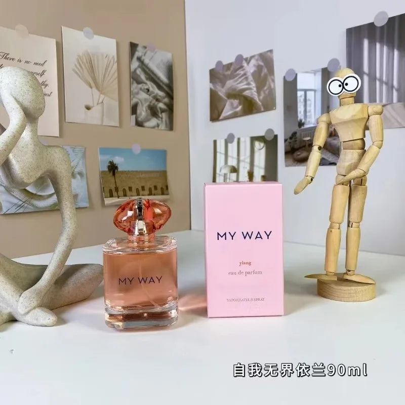 Luxurious Brand 90ML Women Perfume Long Lasting Fragrance Sweet Floral And Fruity Scent Body Spray Romantic Dating Eau De Parfum
