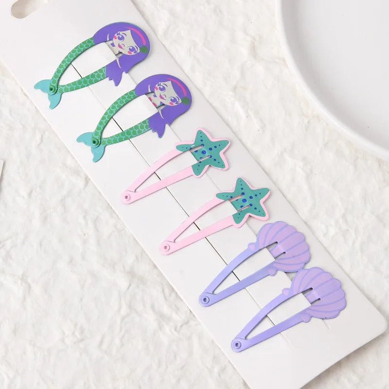 Cute Cartoon Fruit Hairpins Set Children Baby Girls Kid Kawaii Hair Clips Pin Barrettes Accessories Hairgrips Headdress Headwear