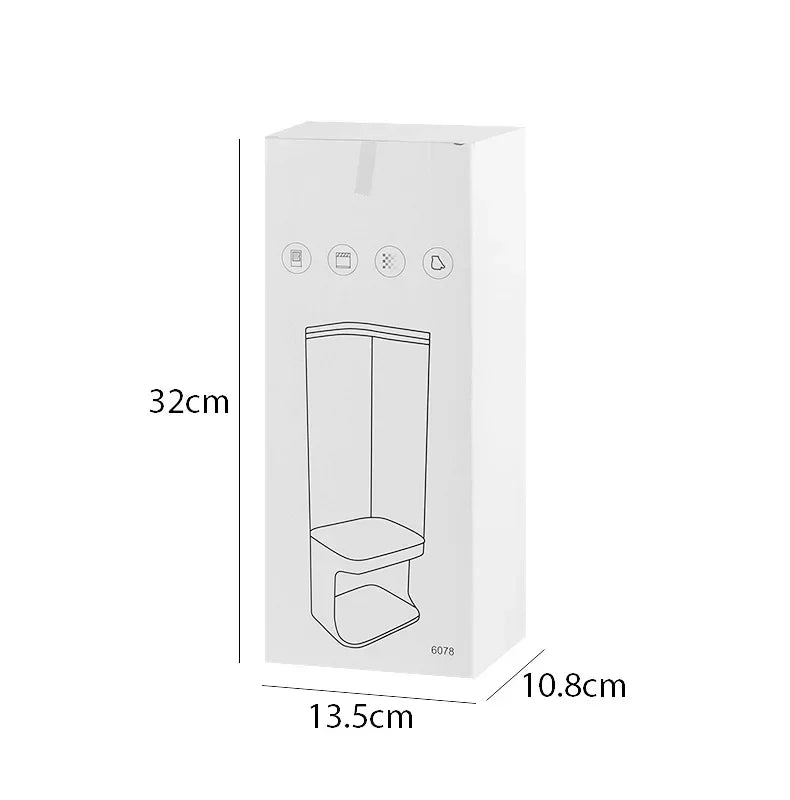 Simple compartmented grain can storage box sealed storage can grain storage can washing powder fragrance bead storage