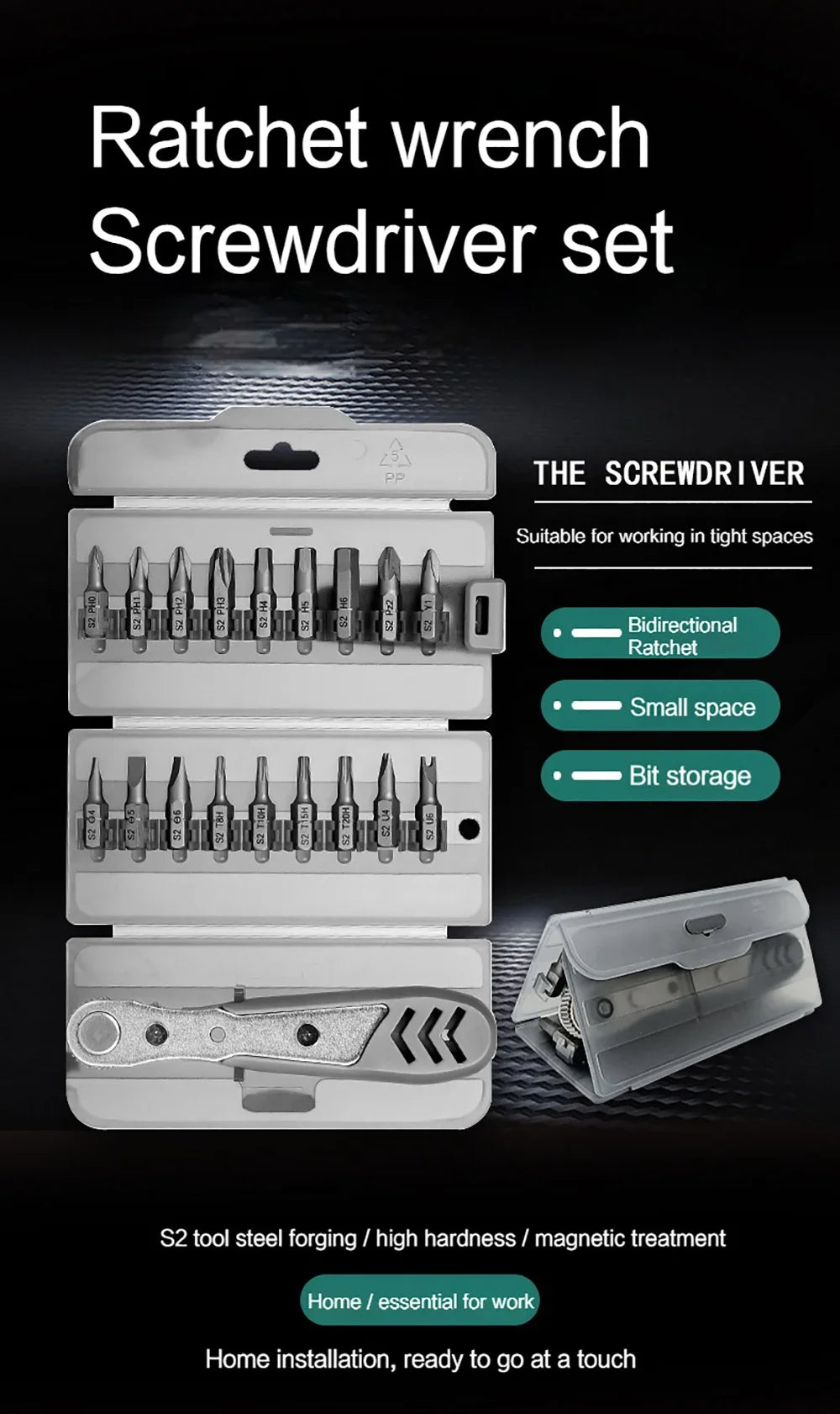 Multi-tool Electric Tools Sets Ratchet Wrench Set Bookcase Air Conditioning Tool Kit Car Mechanical Tools Automotive Accessories