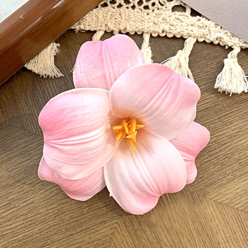Artificial Flower Hairpins for Women Large Flower Hair Clip Bohemia Style Beach Hairpin Hawaiian Party Headwear Hair Accessories