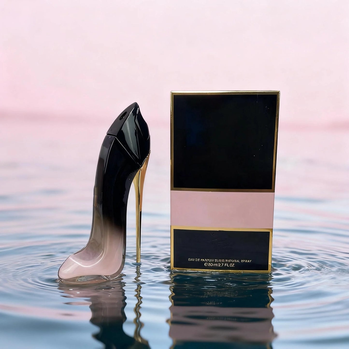 New Women's Luxury Floral Elegant High Heel Bottle Design Lasting Fragrance Sexy spray Fashion Deodorant perfume
