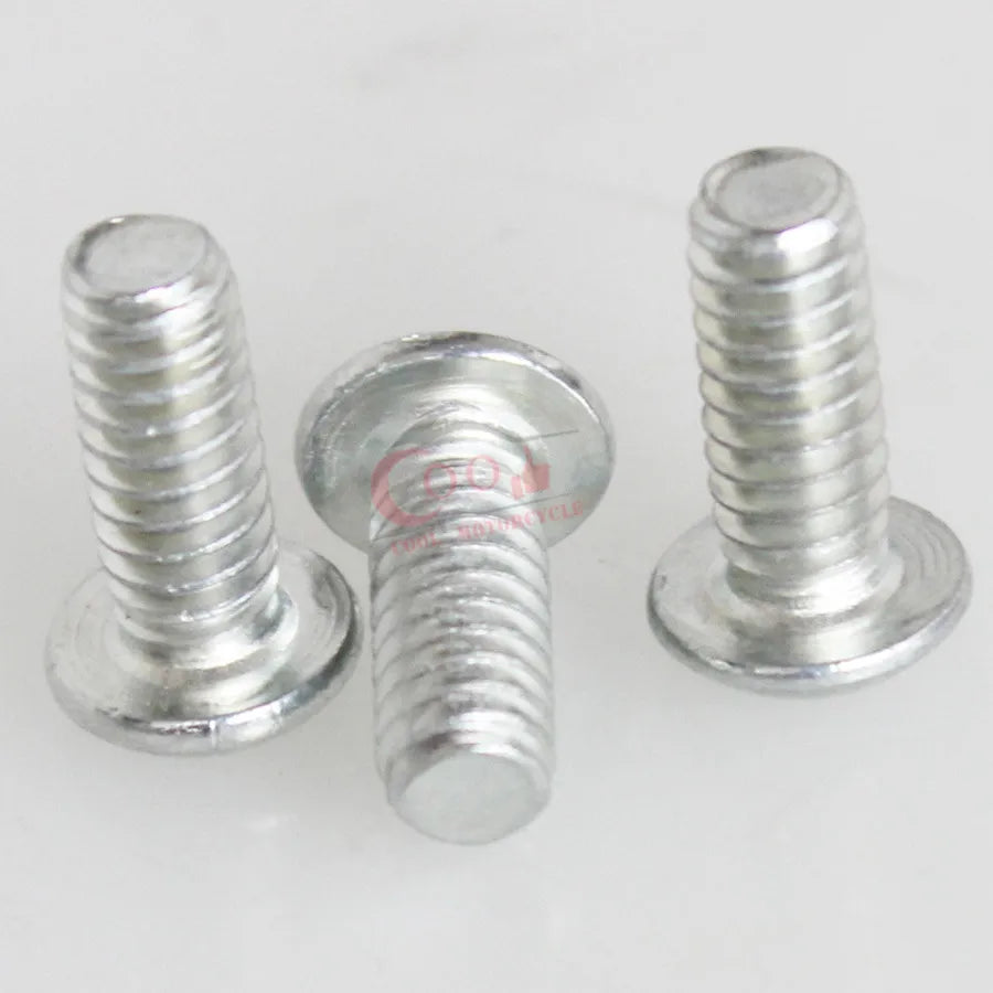 3pcs Chrome Windshield Bolts Kit Hex Hexagon Socket Allen Round Button Head For Harley Electra Glide Touring Models 1996-2013