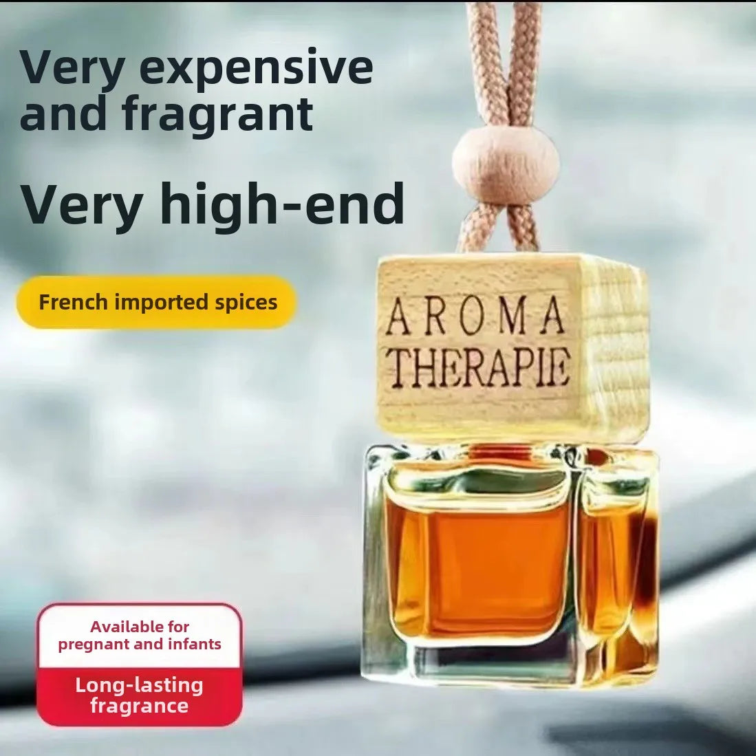 Suspended car fragrance car pendant perfume fragrance lasting fragrance car odor removing perfume pendant
