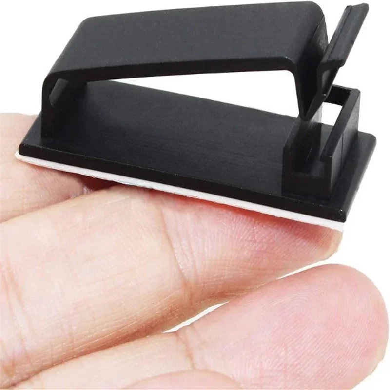 Cable Fixing Clip Cable Wire Sorting Buckle Chassis Organizer 19*47 Black and White Organizer