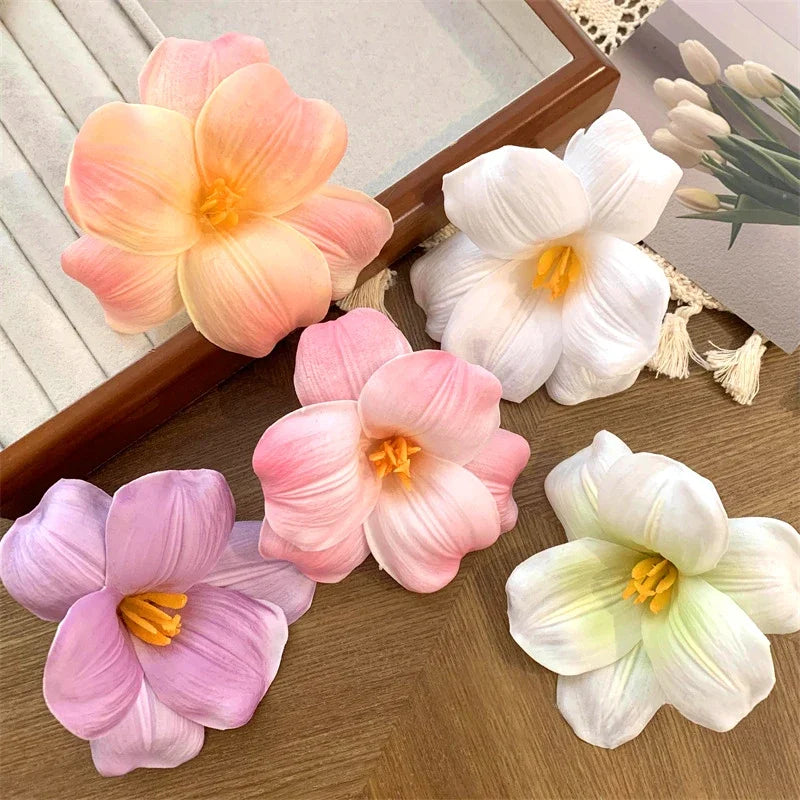 Artificial Flower Hairpins for Women Large Flower Hair Clip Bohemia Style Beach Hairpin Hawaiian Party Headwear Hair Accessories