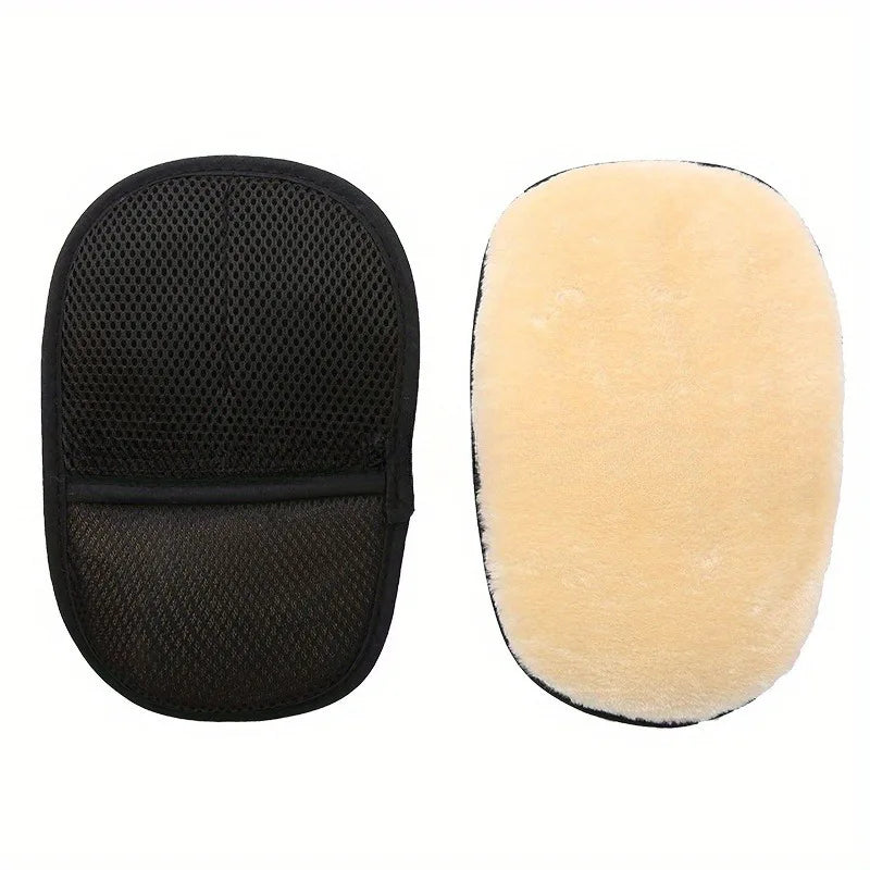 1Pc/3Pc car cleaning supplies car cleaning cloth plush car cleaning single side cleaning car gloves washing car gloves