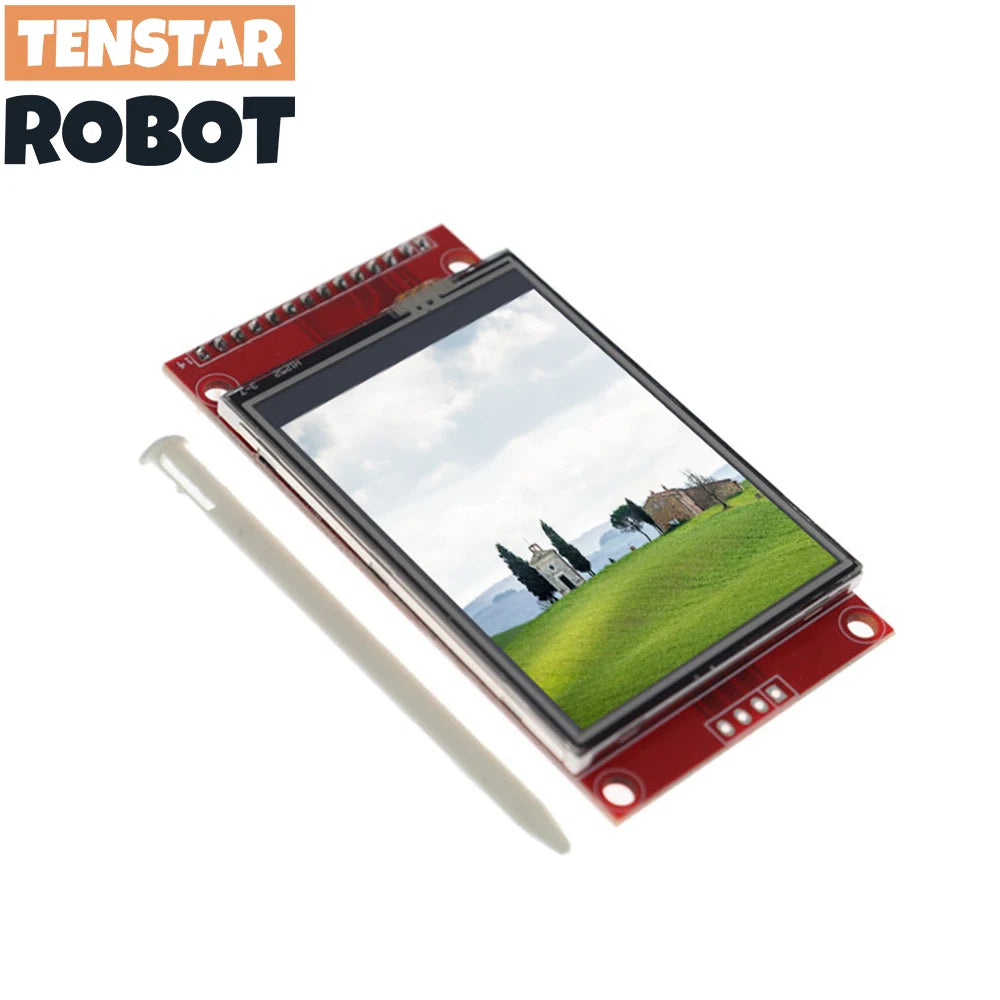 Touch Panel 2.4 2.8 Inch SPI TFT LCD ILI9341 Driver Chip Serial Port Module With PBC 240x320 SPI Serial Display With Touch Pen