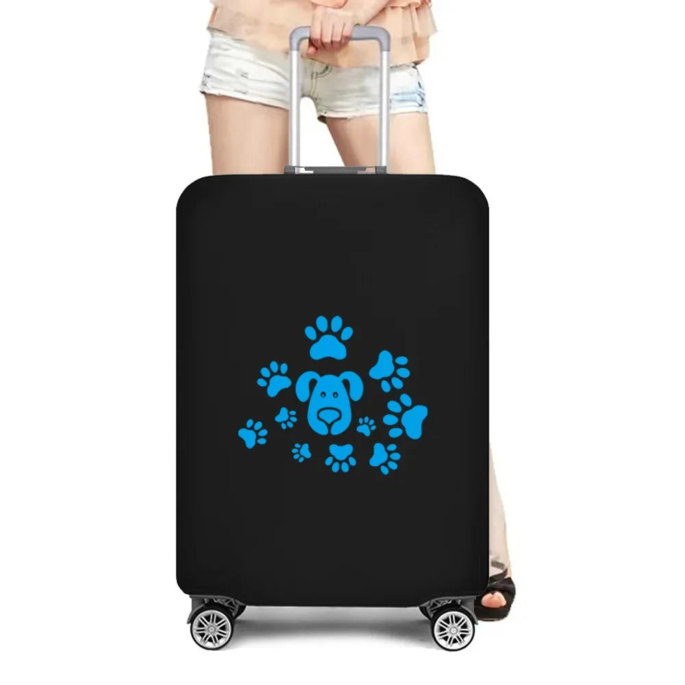 Travel Essentials Suitcase Case for 18-32 Inch Walls Print Trolley Protective Covers Holiday Traveling Accessories Luggage Cover