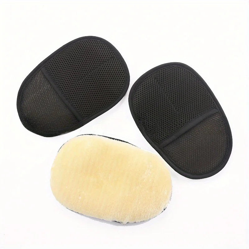 1Pc/3Pc car cleaning supplies car cleaning cloth plush car cleaning single side cleaning car gloves washing car gloves