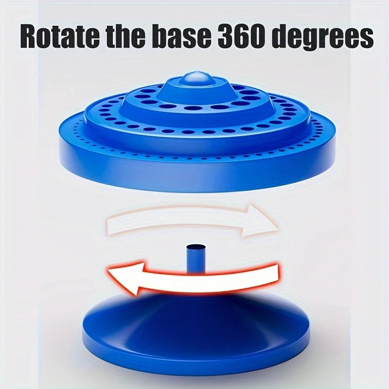 Rotary Tool Bit Holder, ⚡🎗️(Drill Bench Tool Holes Screwdriver Bit Holder) Drill Head Storage Case❤️💝