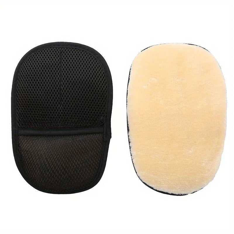1Pc/3Pc car cleaning supplies car cleaning cloth plush car cleaning single side cleaning car gloves washing car gloves