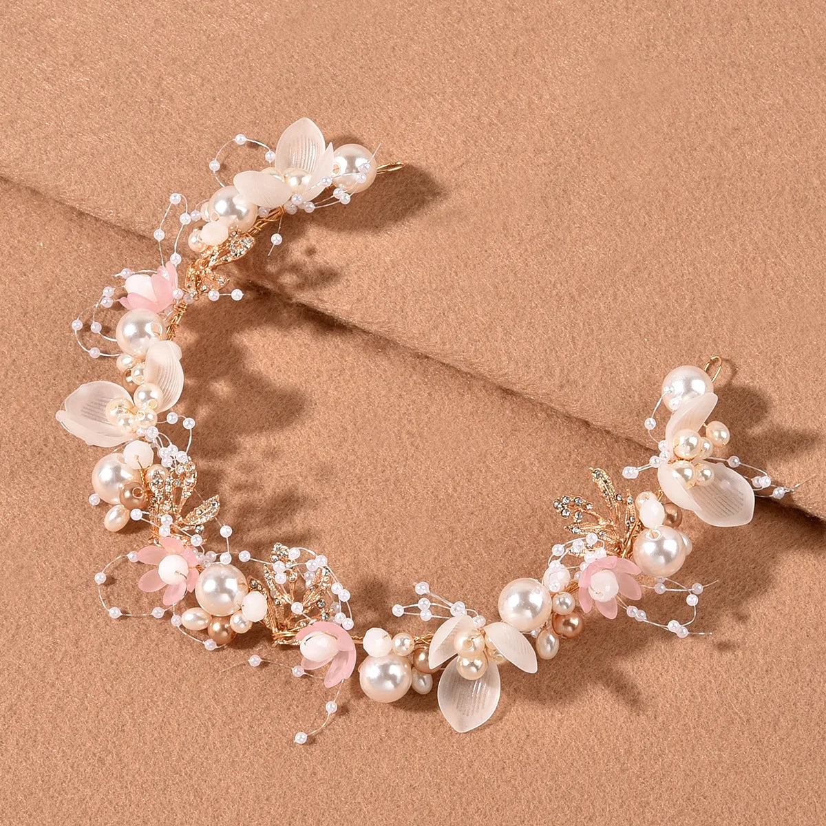 Chinese Hair Pins and Side Clips Flower Hairpins Retro headband for Women Girls Fairy rhinestones Hanfu Dress Hair Accessories