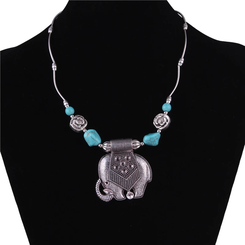 Fashion Choker Necklaces for Women Female Metal Round Vintage Statement Necklace Girls Party Holiday Jewelry Gifts