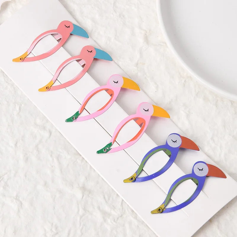 Cute Cartoon Fruit Hairpins Set Children Baby Girls Kid Kawaii Hair Clips Pin Barrettes Accessories Hairgrips Headdress Headwear