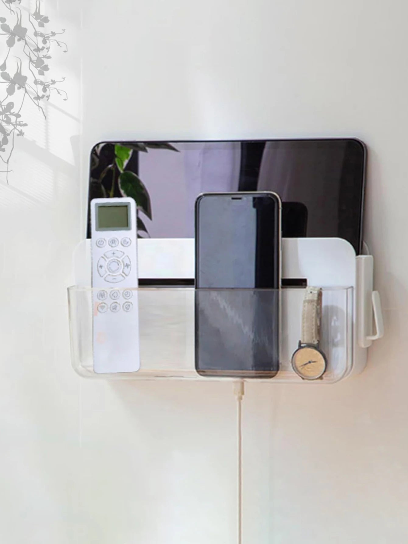 Data Cable Storage Box, Wall-mounted Storage Box,thickened Material, School and Office Sundry Storage Rack, Wall Organizer