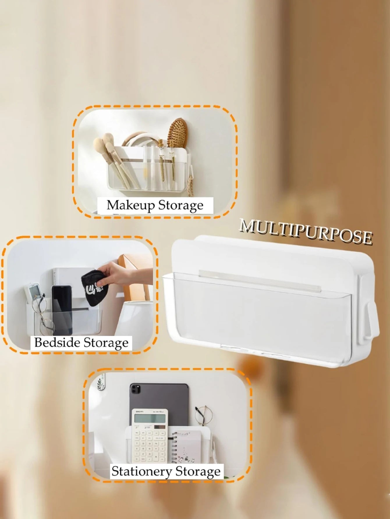 Data Cable Storage Box, Wall-mounted Storage Box,thickened Material, School and Office Sundry Storage Rack, Wall Organizer