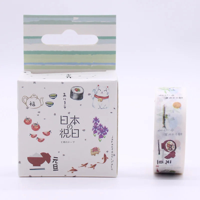 Washi Tape DIY Scrapbooking Paper Sticker Label Masking Tape Album Diary Decoration Stationery Tapes