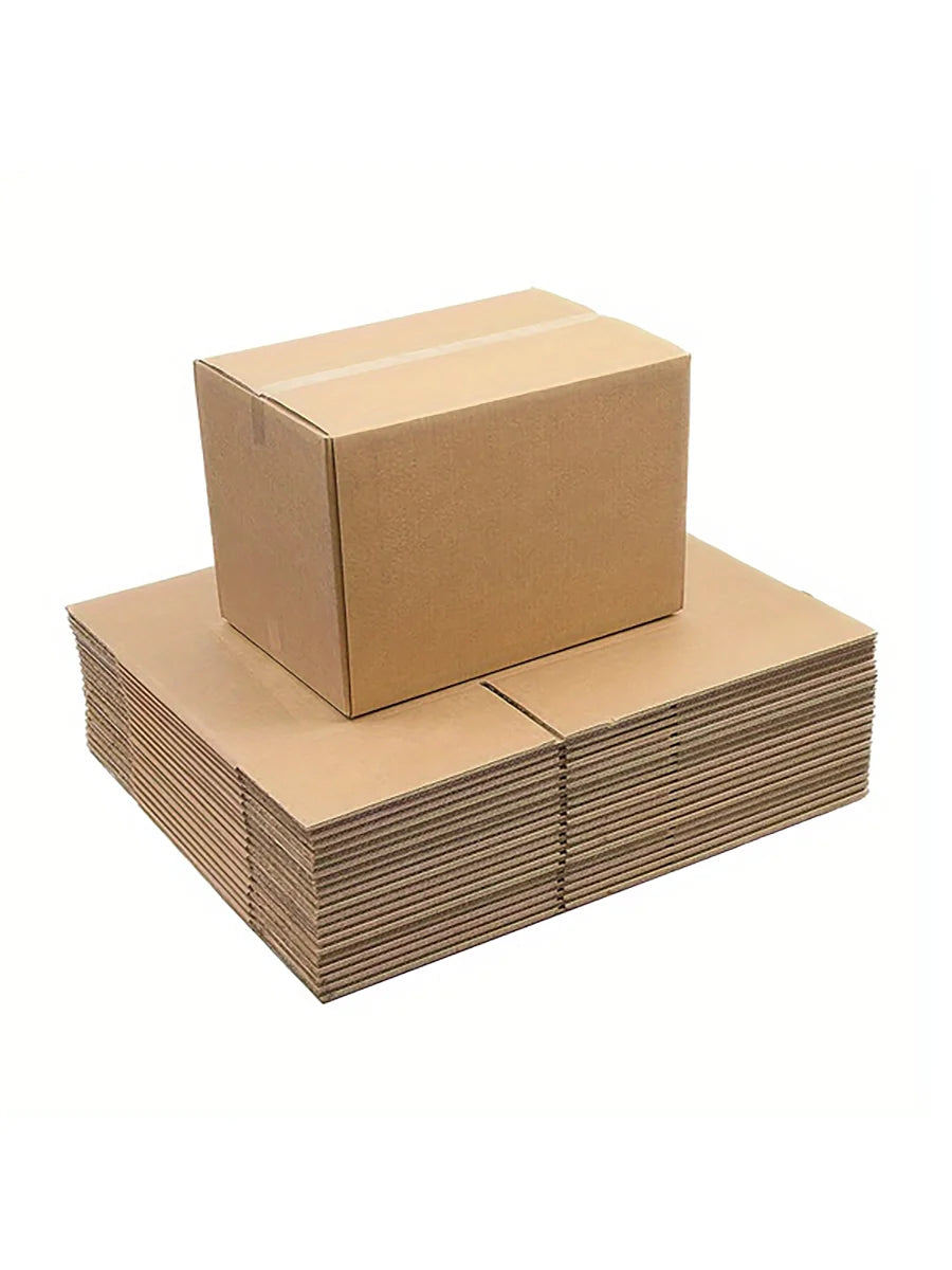 10pcs Shipping Boxes & 4.13 × 5.12 × 8.27 inch shipping corrugated cardboard boxes, kraft paper shipping boxes-for shipping pack