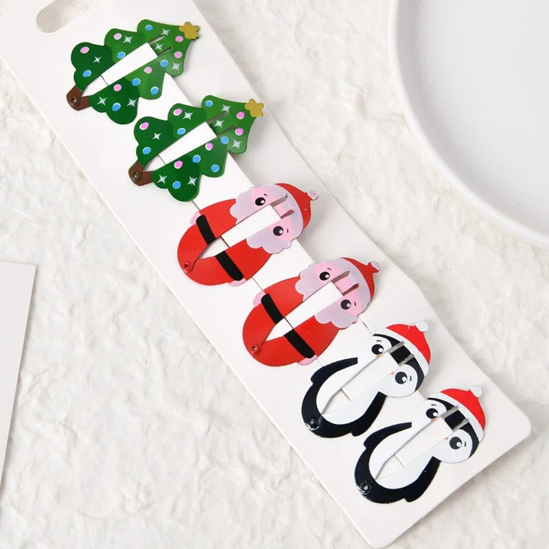 Cute Cartoon Fruit Hairpins Set Children Baby Girls Kid Kawaii Hair Clips Pin Barrettes Accessories Hairgrips Headdress Headwear