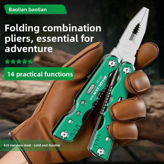 Multitools Hand Diy Multi Tools Multi-tool Clamp Folding Knives Scissor Cutters EDC Survival Gear Manual Pliers