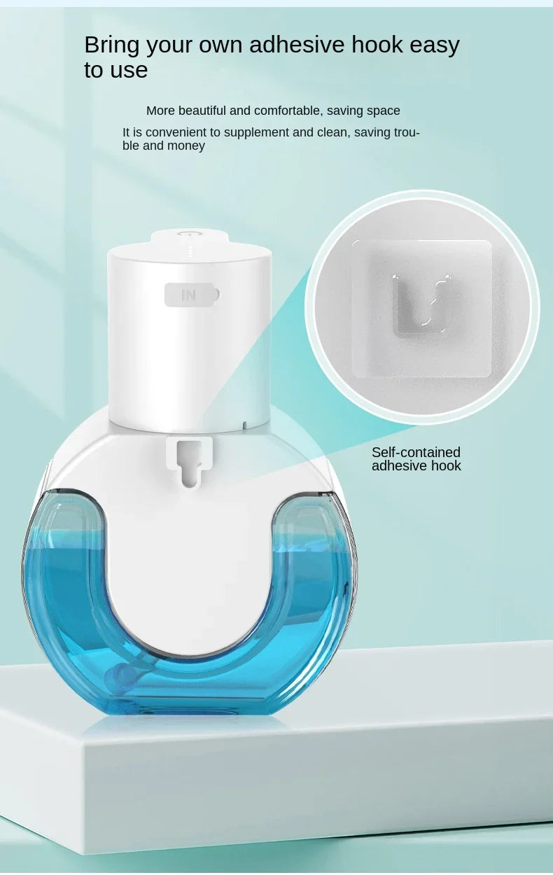 NOCCLILI Smart Soap Dispenser 420ml Touchless Motion Sensor Washing Hand Device Wall-Mounted Liquid Soap Dispenser