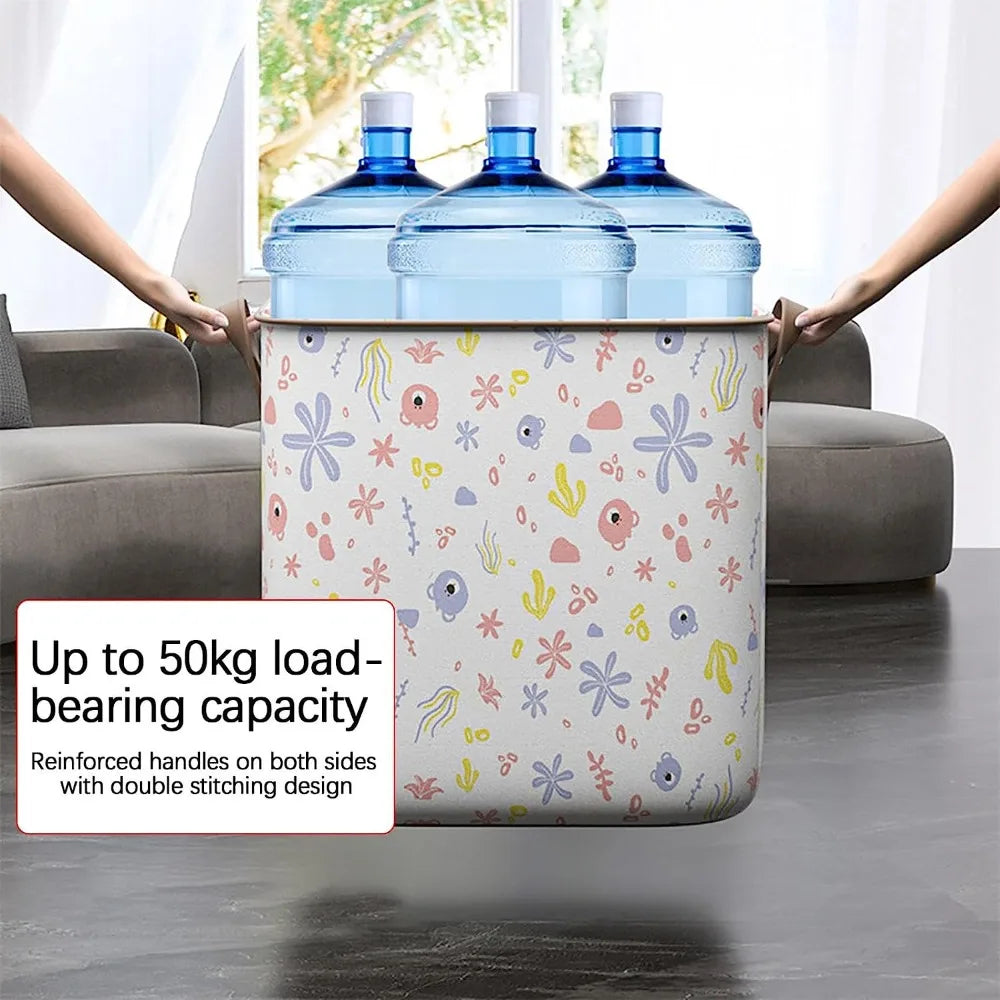 Portable Clothing Storage Box Foldable Closet Storage Box With Durable Handle Large Capacity Toy Storage and Sorting Box New