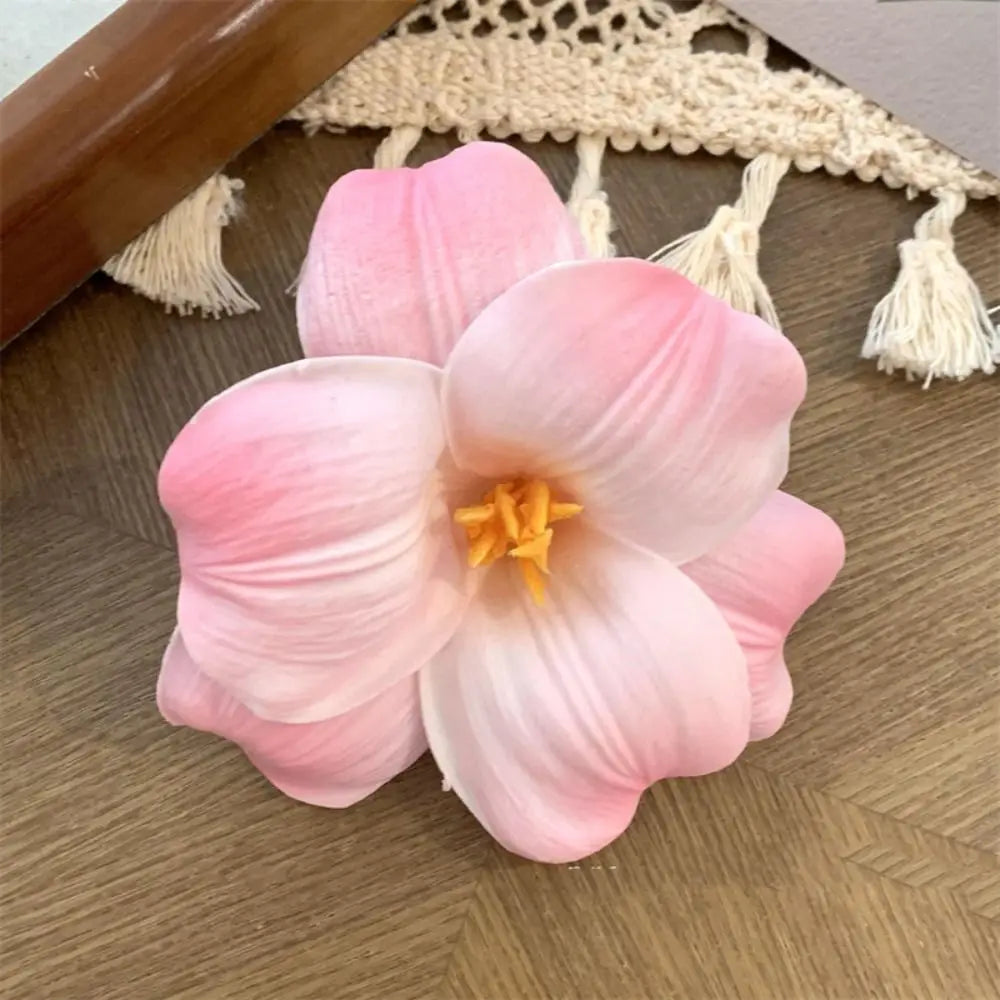 Cloth Simulation Flower Hair Clip Bohemian Style Korean Style Tulip Flower Hairpin Seaside Vacation Headwear