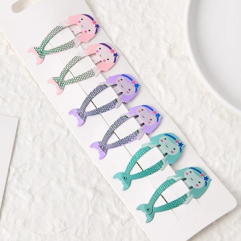 Cute Cartoon Fruit Hairpins Set Children Baby Girls Kid Kawaii Hair Clips Pin Barrettes Accessories Hairgrips Headdress Headwear