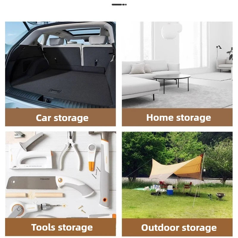 Foldable Car Storage Box Women's Cosmetic Storage Basket Desktop Storage Box Snacks Toys Storage Basket Dirty Clothes Basket