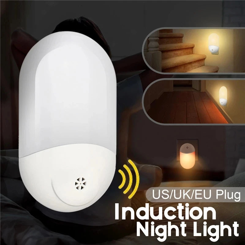 LED Night Light, Night Lights Plug in Walls with Dusk to Dawn Photocell Sensor, 0.5W Energy Saving Plug in Night Lighting