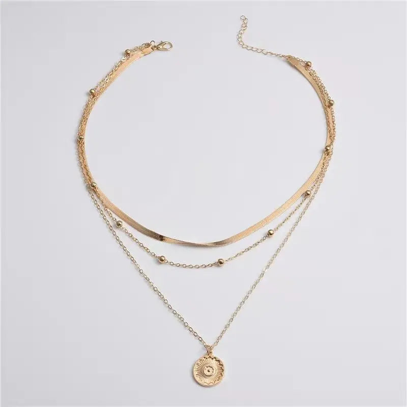 Classic Casual Necklace Neck Decoration Charm Necklace Fine Workmanship Fashion Women Simple Pendant Necklace