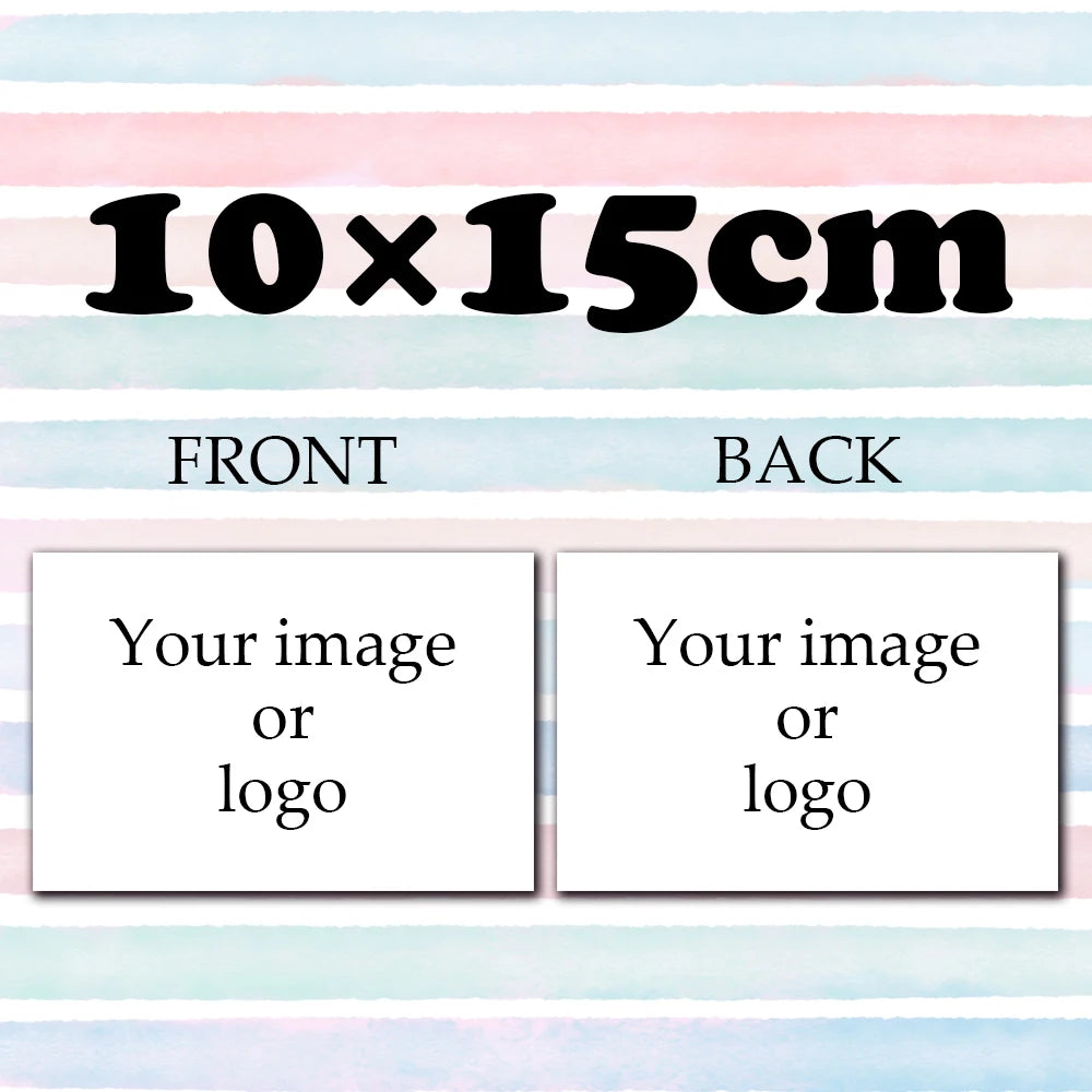 Custom Gift Cards (business card) Full color double-sided printing Gift decoration card Personalized
