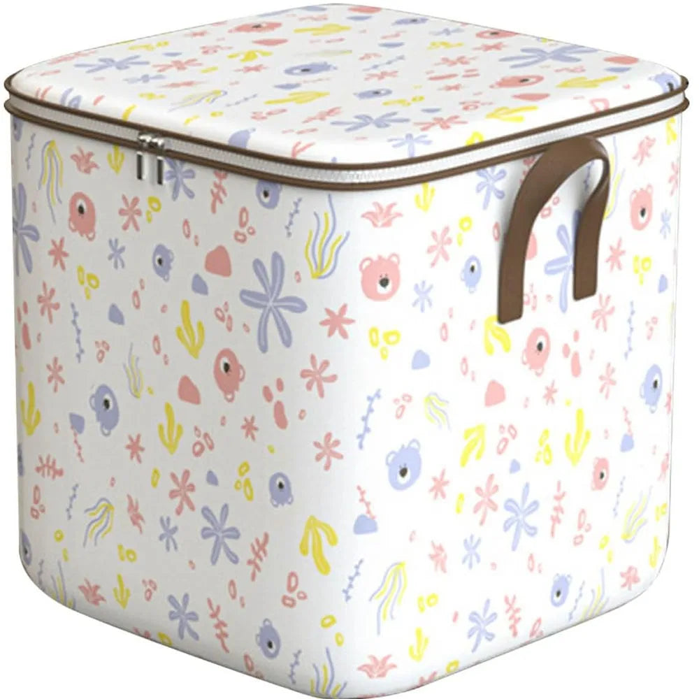 Portable Clothing Storage Box Foldable Closet Storage Box With Durable Handle Large Capacity Toy Storage and Sorting Box New