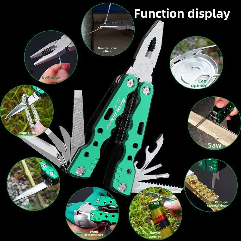 Multitools Hand Diy Multi Tools Multi-tool Clamp Folding Knives Scissor Cutters EDC Survival Gear Manual Pliers