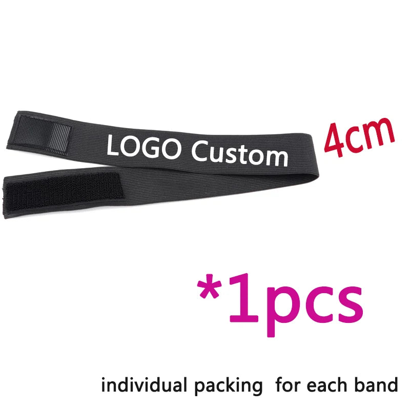 Elastic Bands For Wig With Logo Customize 1Pcs Lace Melting Band 2.5/3/3.5/4cm Wig Band For Melting Lace Lay Edges Soft Band