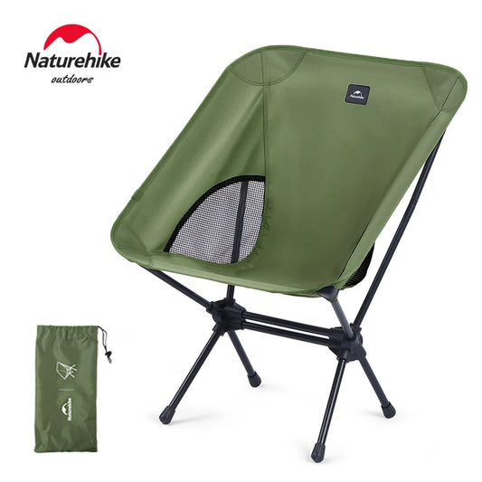 Naturehike Camping Chairs Outdoor Folding Moon Chair Portable Travel Picnic Chair Lightweight Relax Chair L01 Chair Hiking