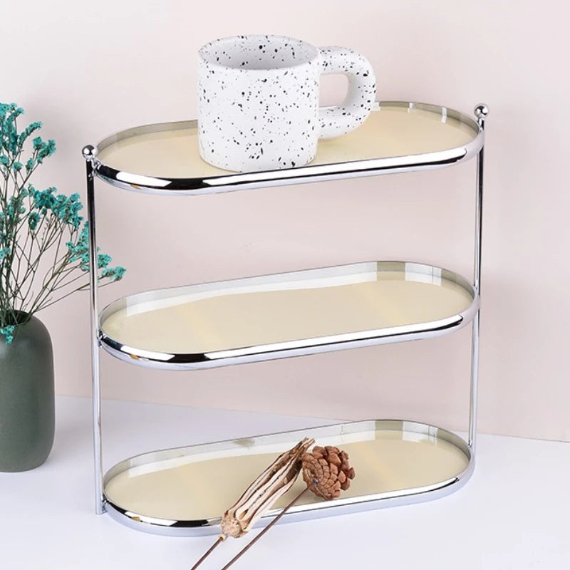 Modern Storage Holders Organizer Makeup Racks Living Room Decoration Display Stand Desk Organization Shelf Aesthetic Supplies