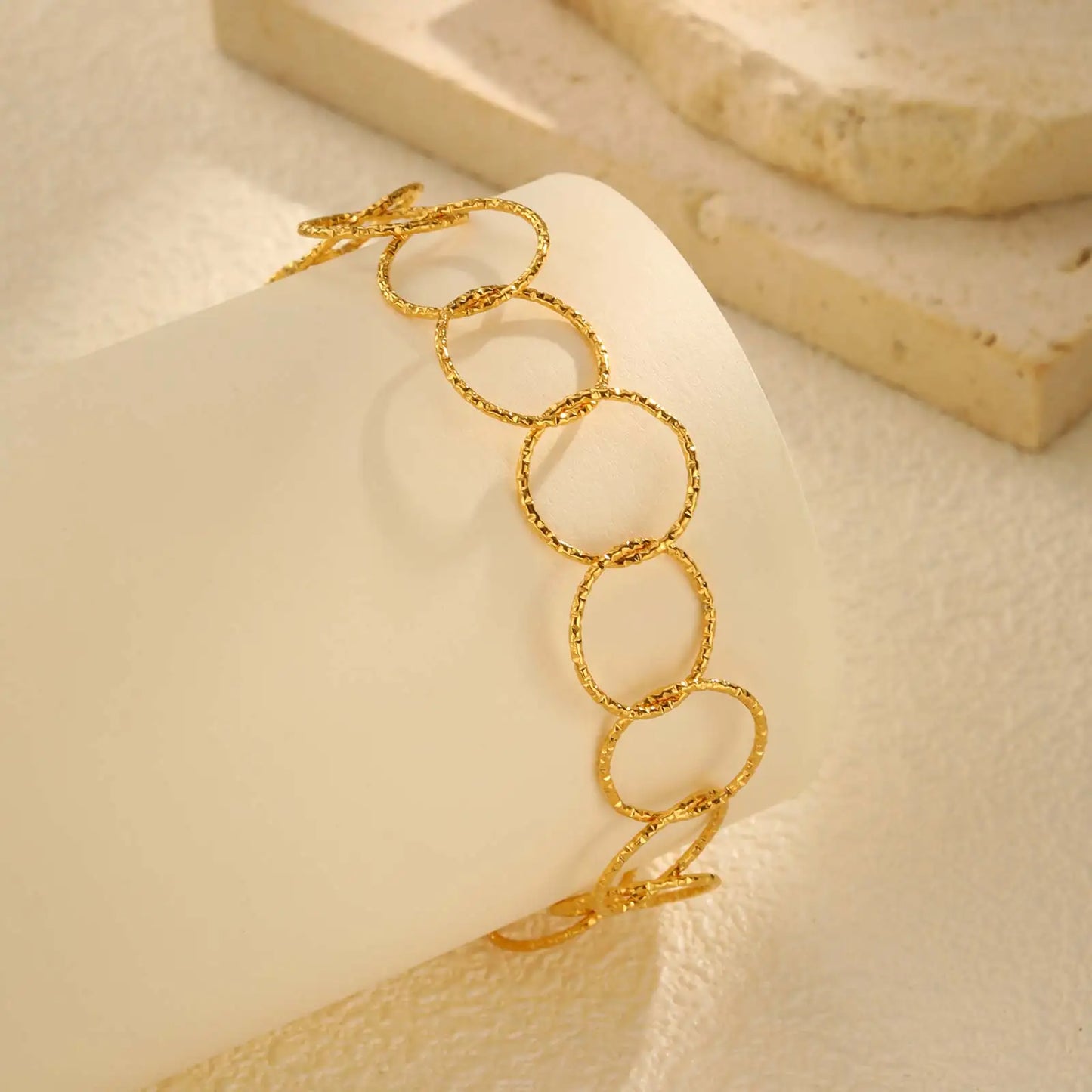 Trendy Chain Design Bracelet for Women,Stainless Steel Round Chain Bracelets,Charm Jewelry Gifts