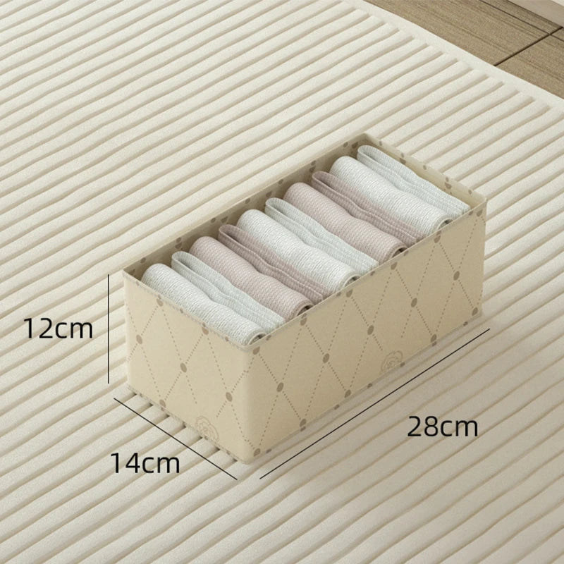 Wardrobe Organizer Clothes Organizer For Underwear Socks Pants Clothes Storage Box Cabinet Organizers Drawer Storage T-Shirt Box